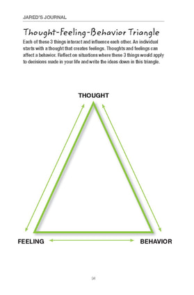 Thought, Feeling, Behavior Triangle
